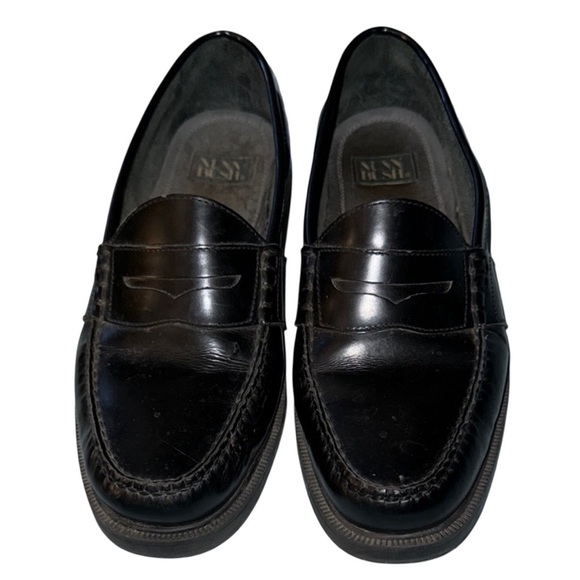 🌹Nunn Bush Black Leather Loafers - Picture 1 of 5